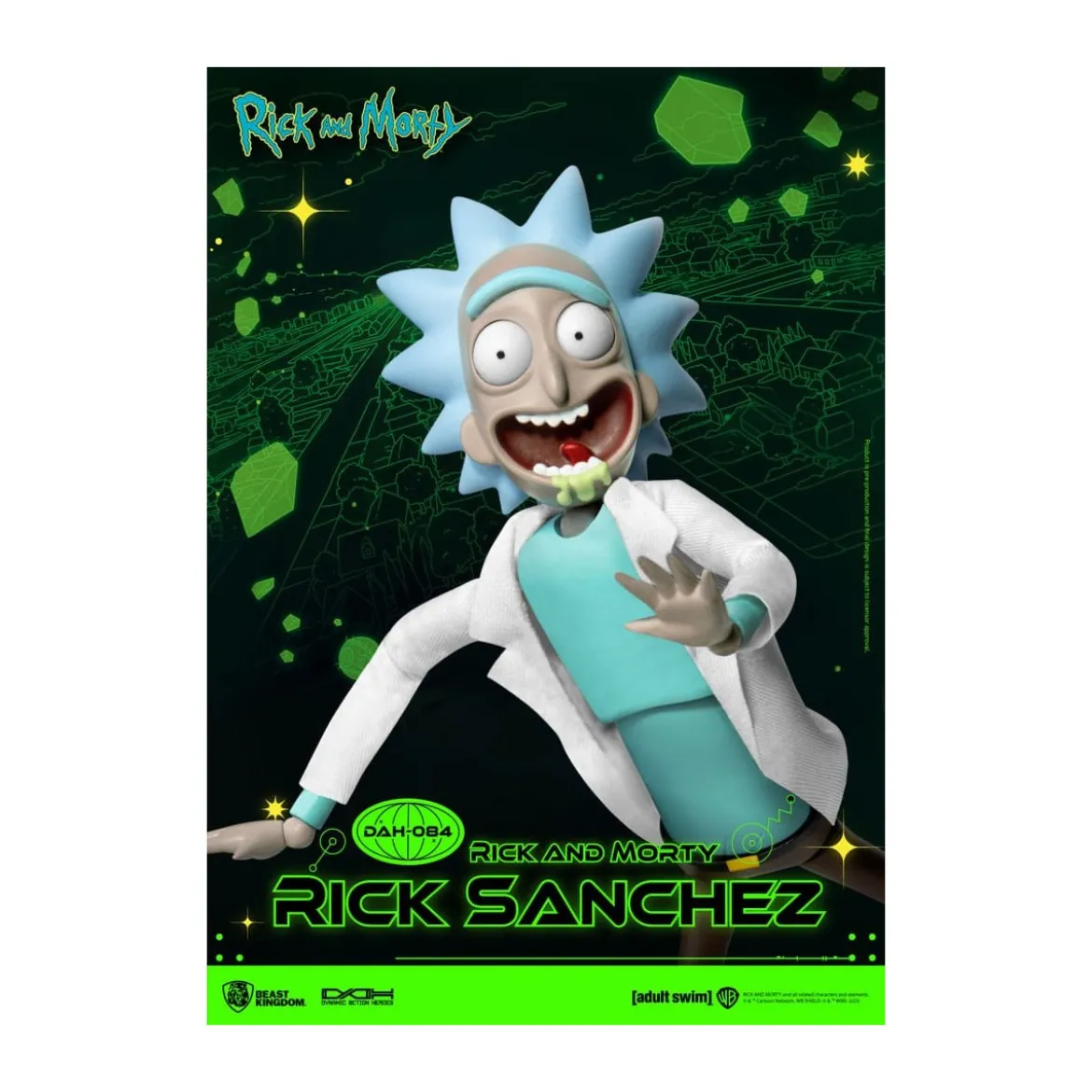 Beast Kingdom - Rick and Morty - Rick Sanchez Dynamic Action Heroes