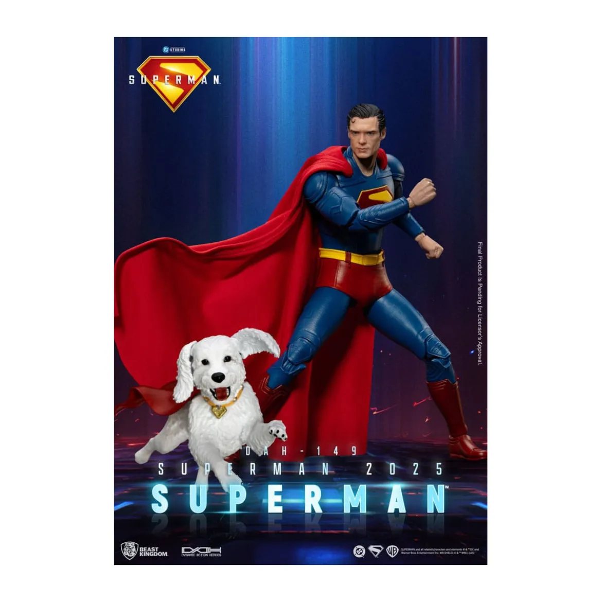 Beast Kingdom - Superman & Krypto - Dynamic Action Heroes 1/9