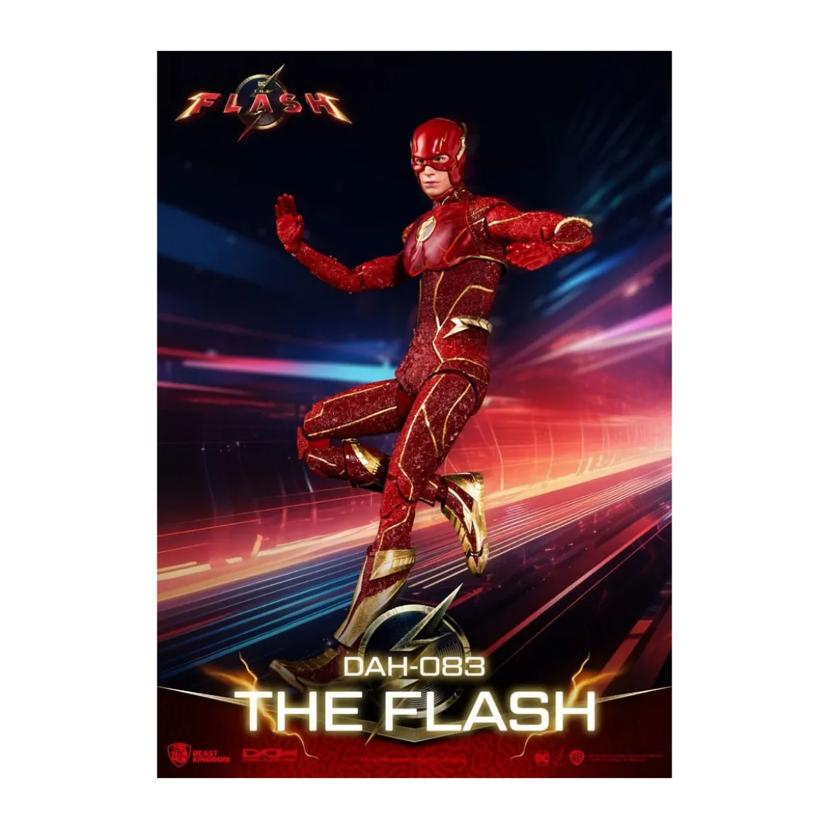 Beast Kingdom - The Flash Deluxe Version - The Flash Movie - figurine 1/9 Dynamic Action Heroes