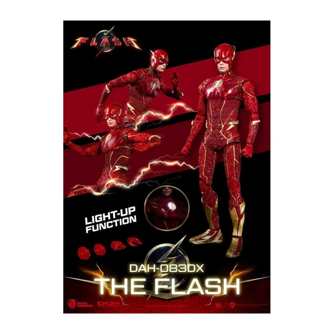 Beast Kingdom - The Flash Deluxe Version - The Flash Movie - figurine 1/9 Dynamic Action Heroes