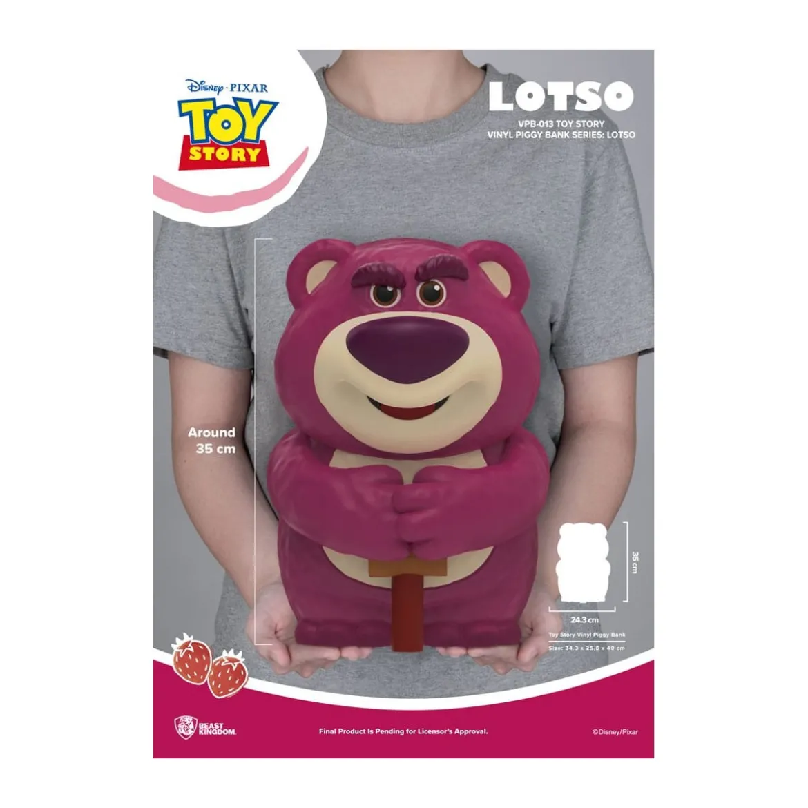 Beast Kingdom Tirelire geante Toy Story 3 - Lotso