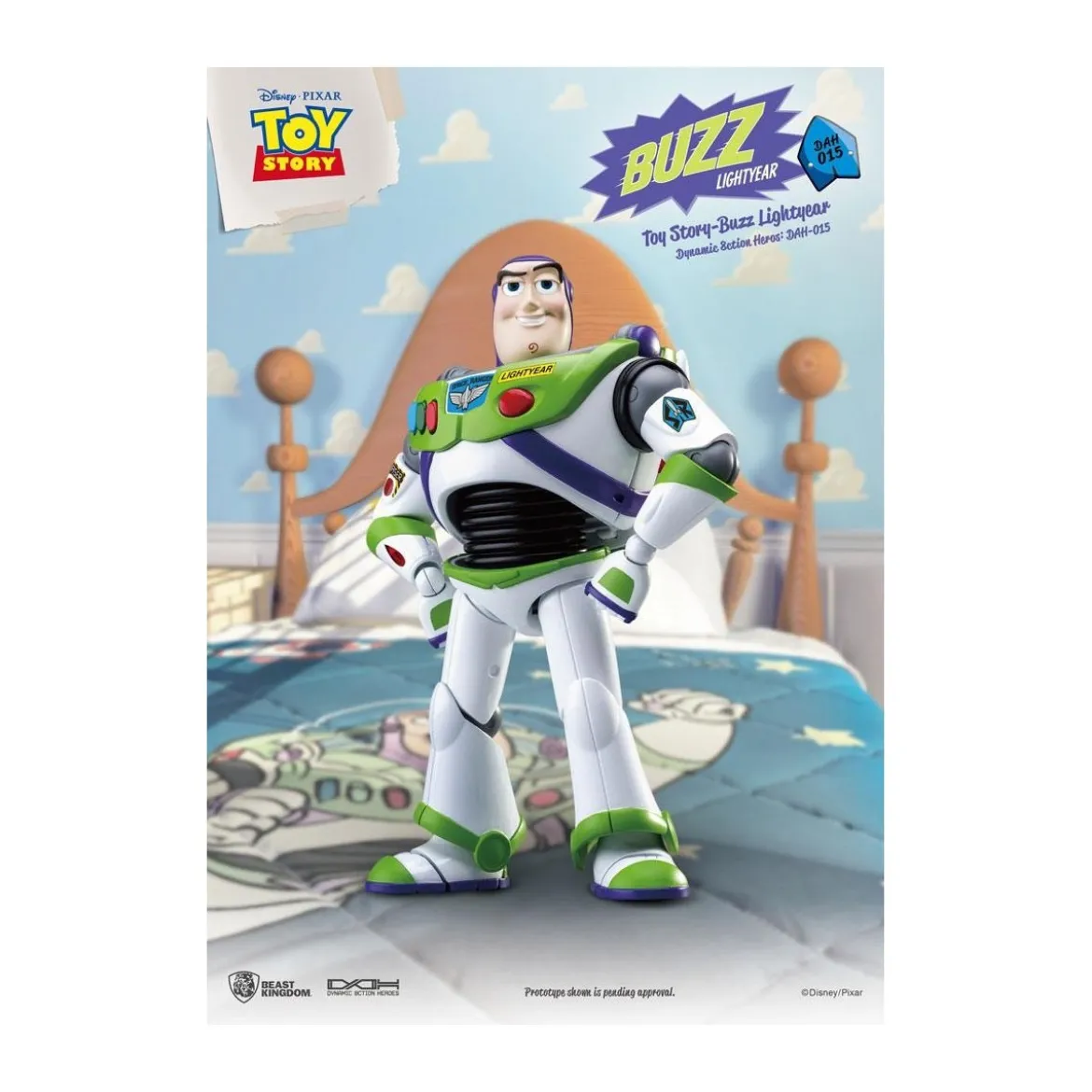 Beast Kingdom - Toy Story Buzz Lightyear - figurine Dynamic Action Heroes 1/9
