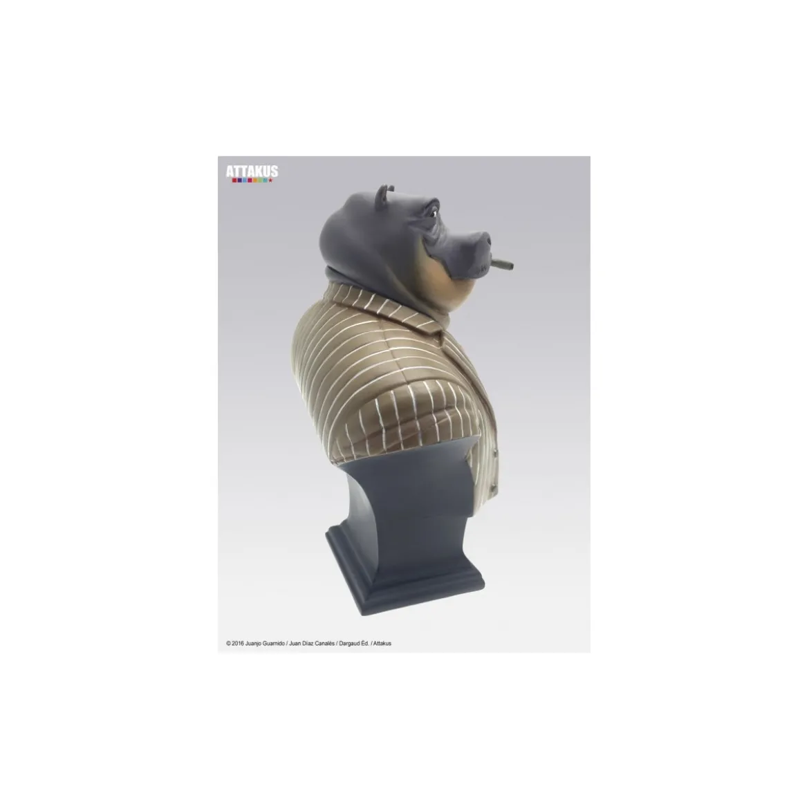 BlackSad Buste Ted Leeman l'hippopotame