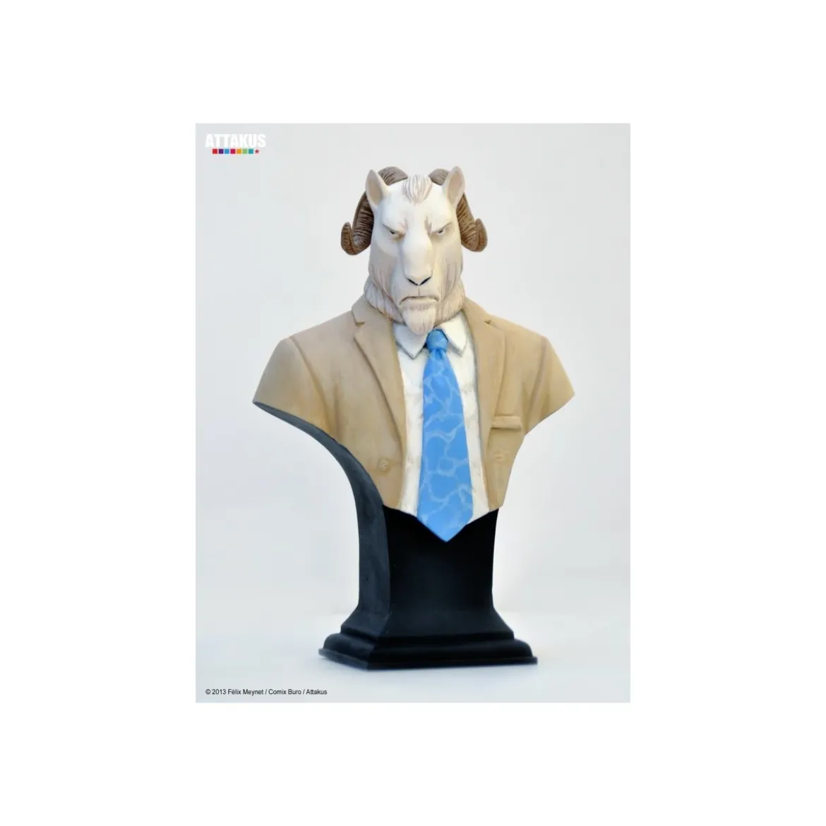 BlackSad Buste Thomas Lachapelle le bouc