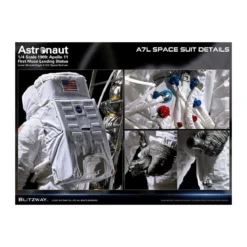 Blitzway - Astronaut Apollo 11 : LM-5 A7L ver. 1/4 - Hybrid Superb Scale