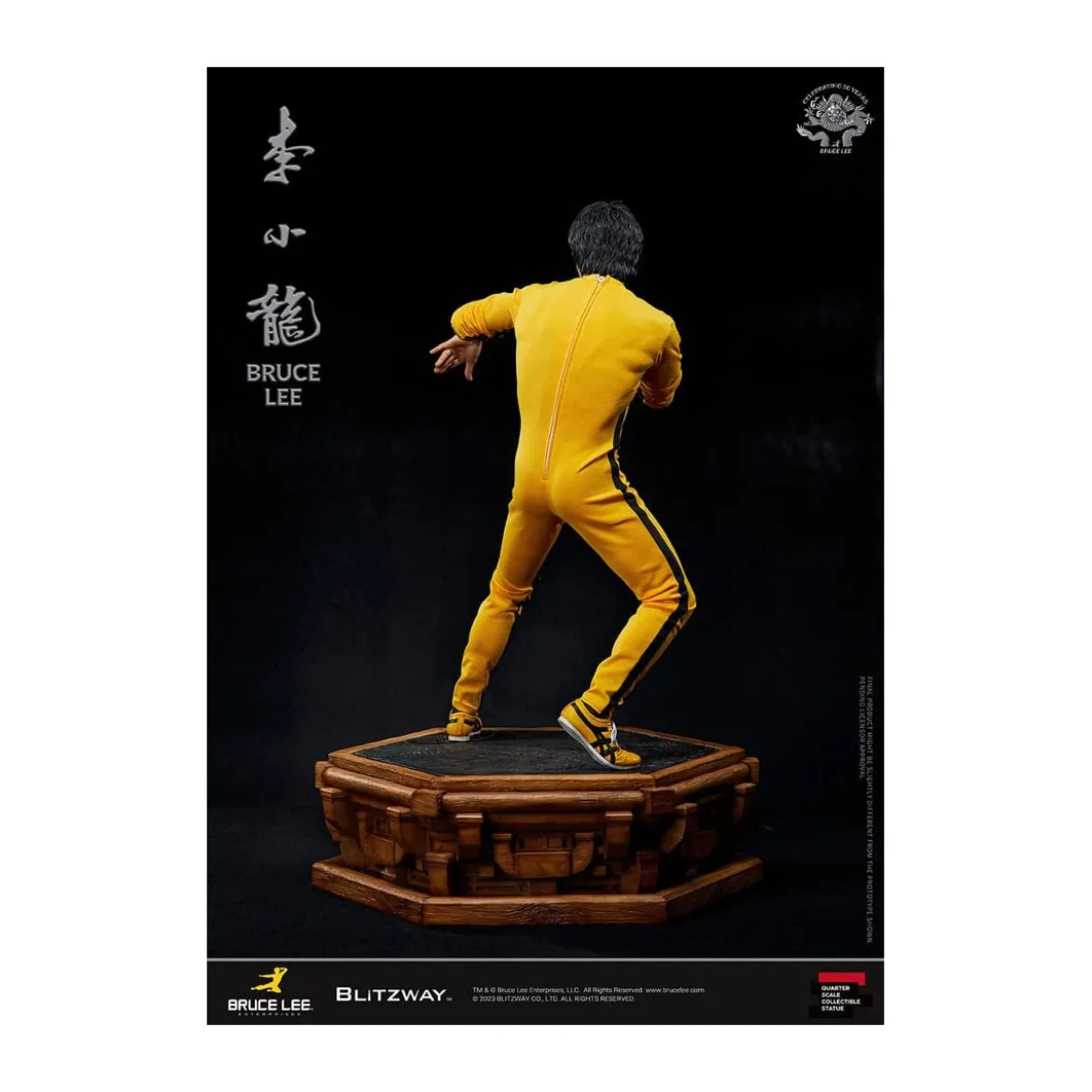 Blitzway - Bruce Lee statuette 1/4 50th Anniversary Tribute - le Jeu de la Mort