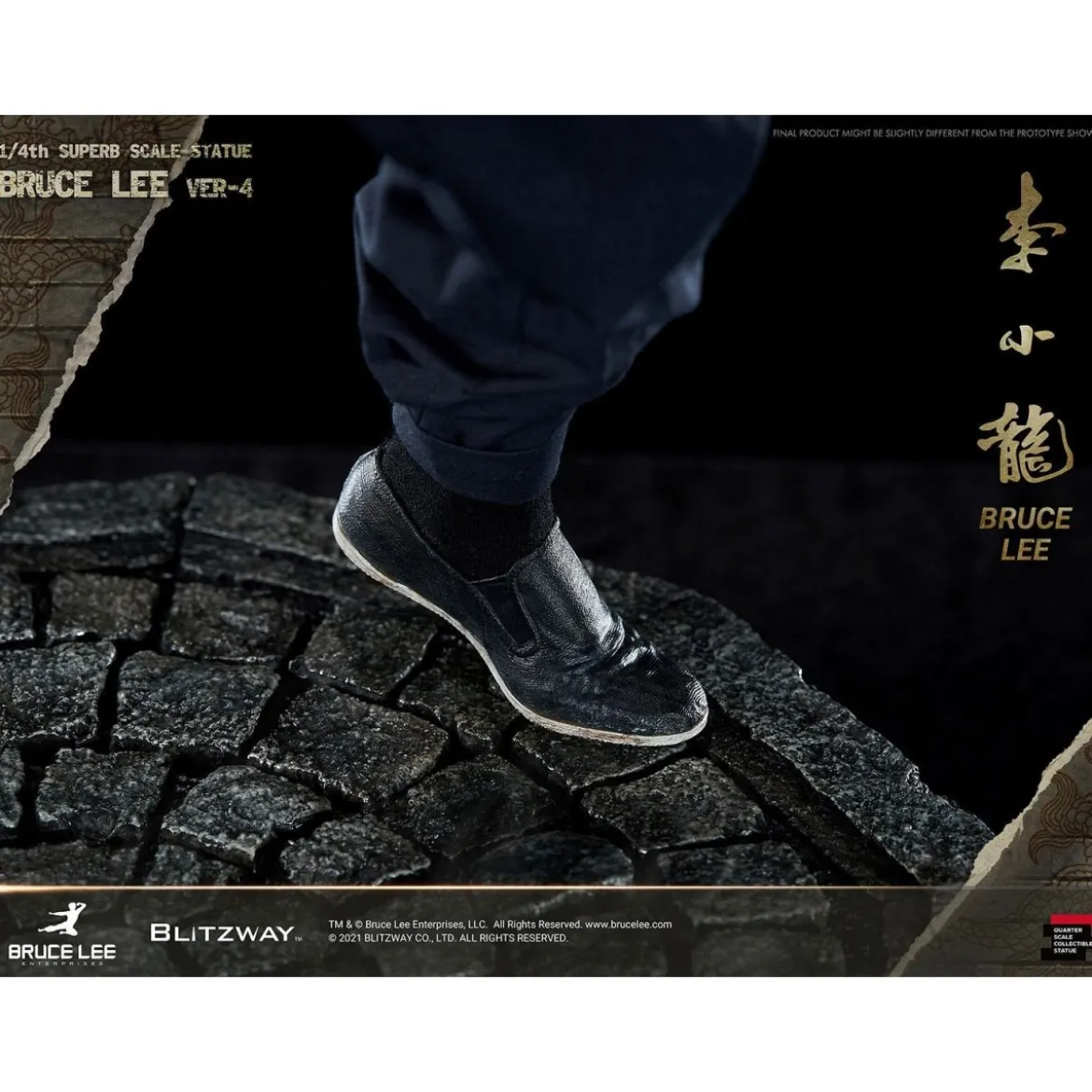 Blitzway - Bruce Lee statuette 1/4 Tribute version 4- 55 cm