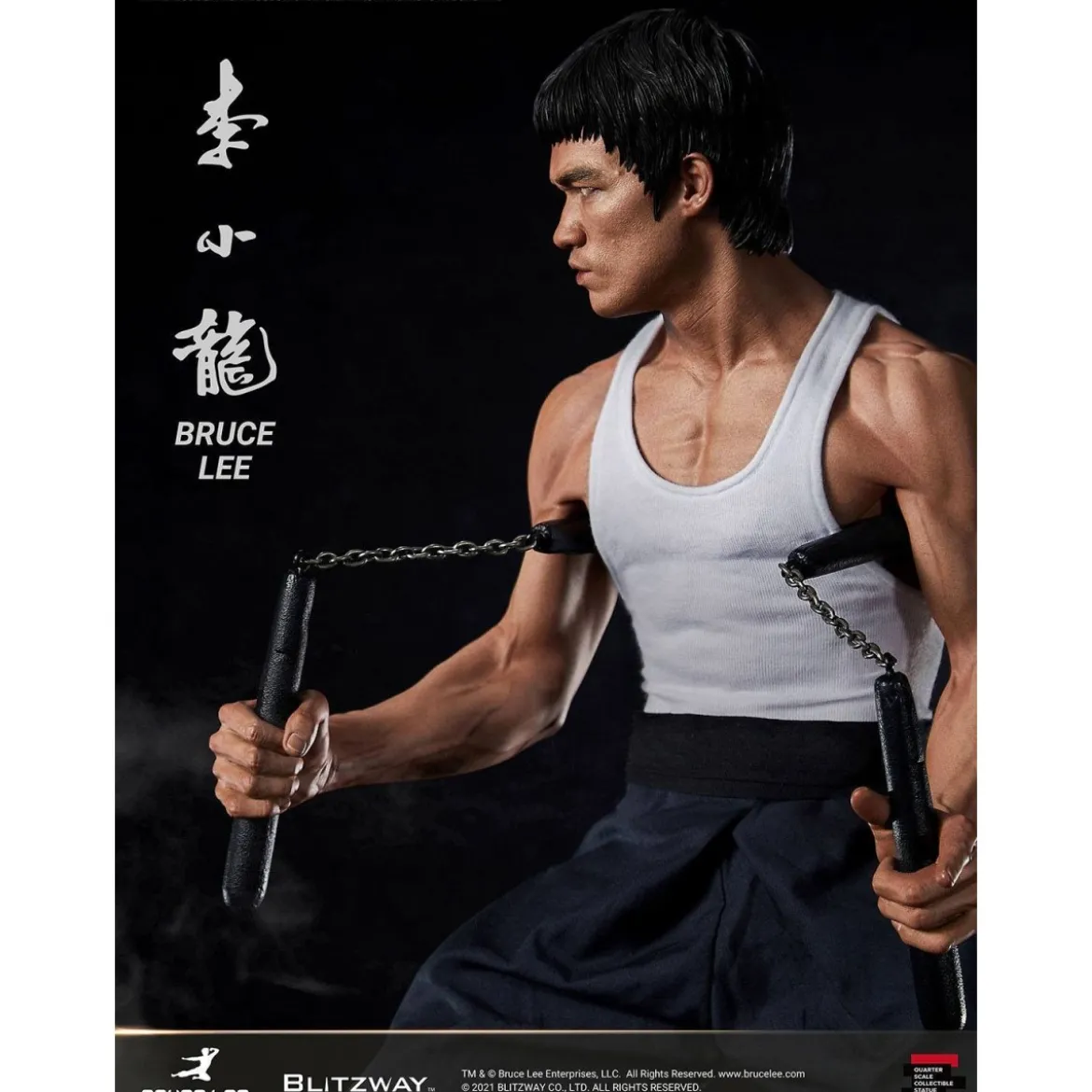 Blitzway - Bruce Lee statuette 1/4 Tribute version 4- 55 cm