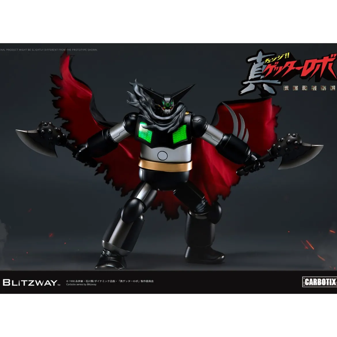 Blitzway Carbotix - BLACK GETTER - Hybrid Carbon Action Figure Series