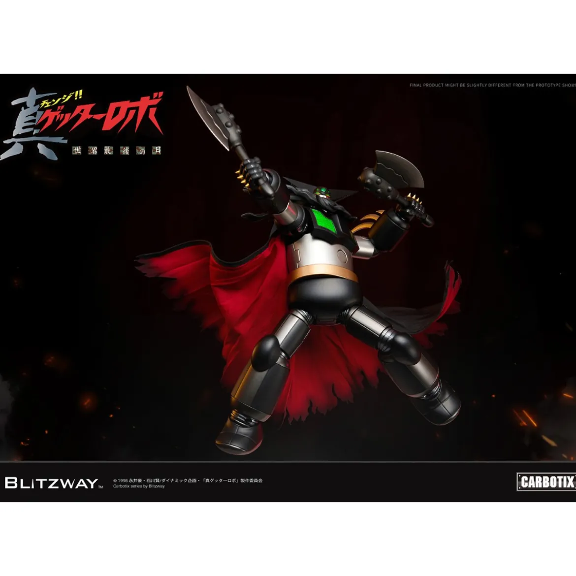 Blitzway Carbotix - BLACK GETTER - Hybrid Carbon Action Figure Series