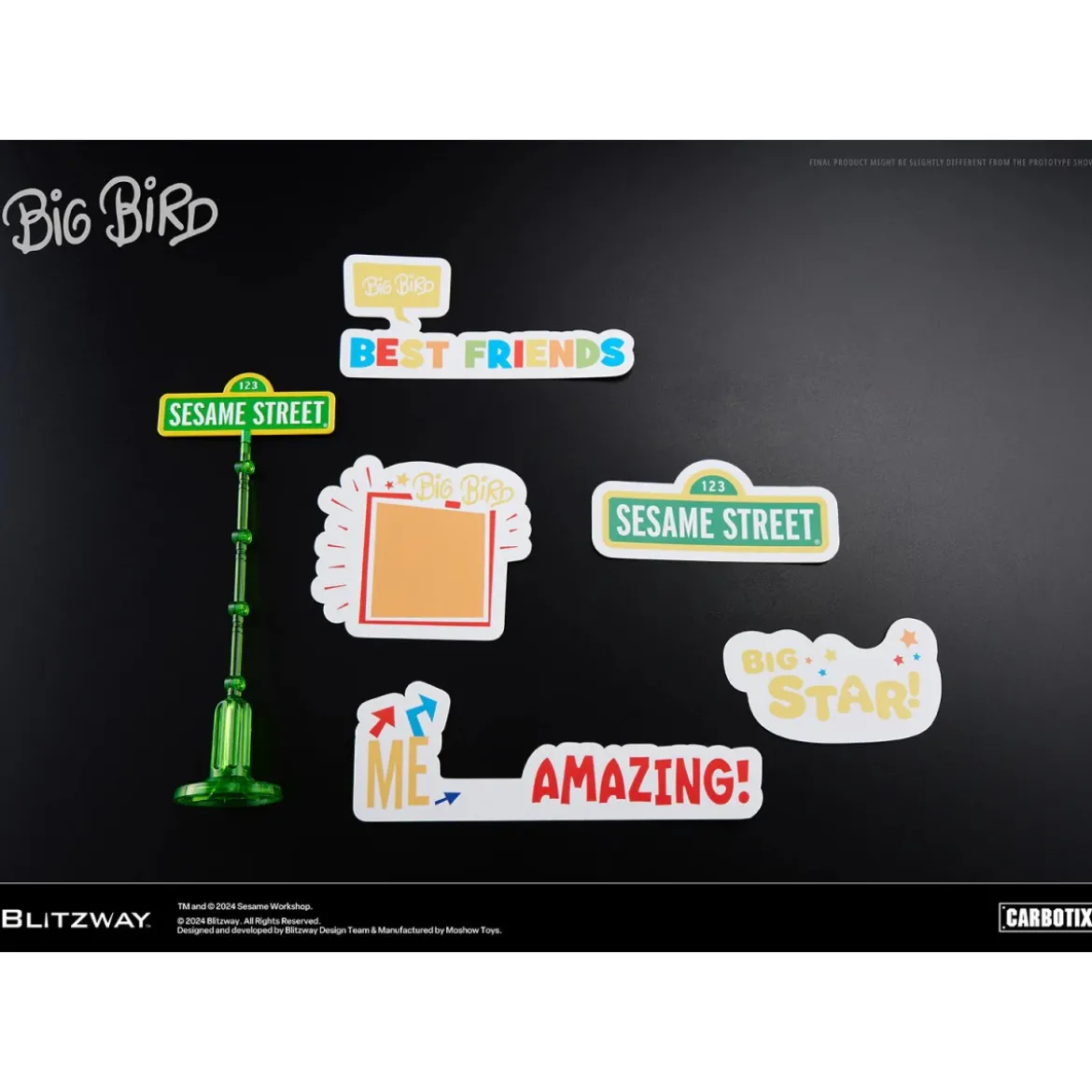 Blitzway Carbotix - Sesame Street BIG BIRD