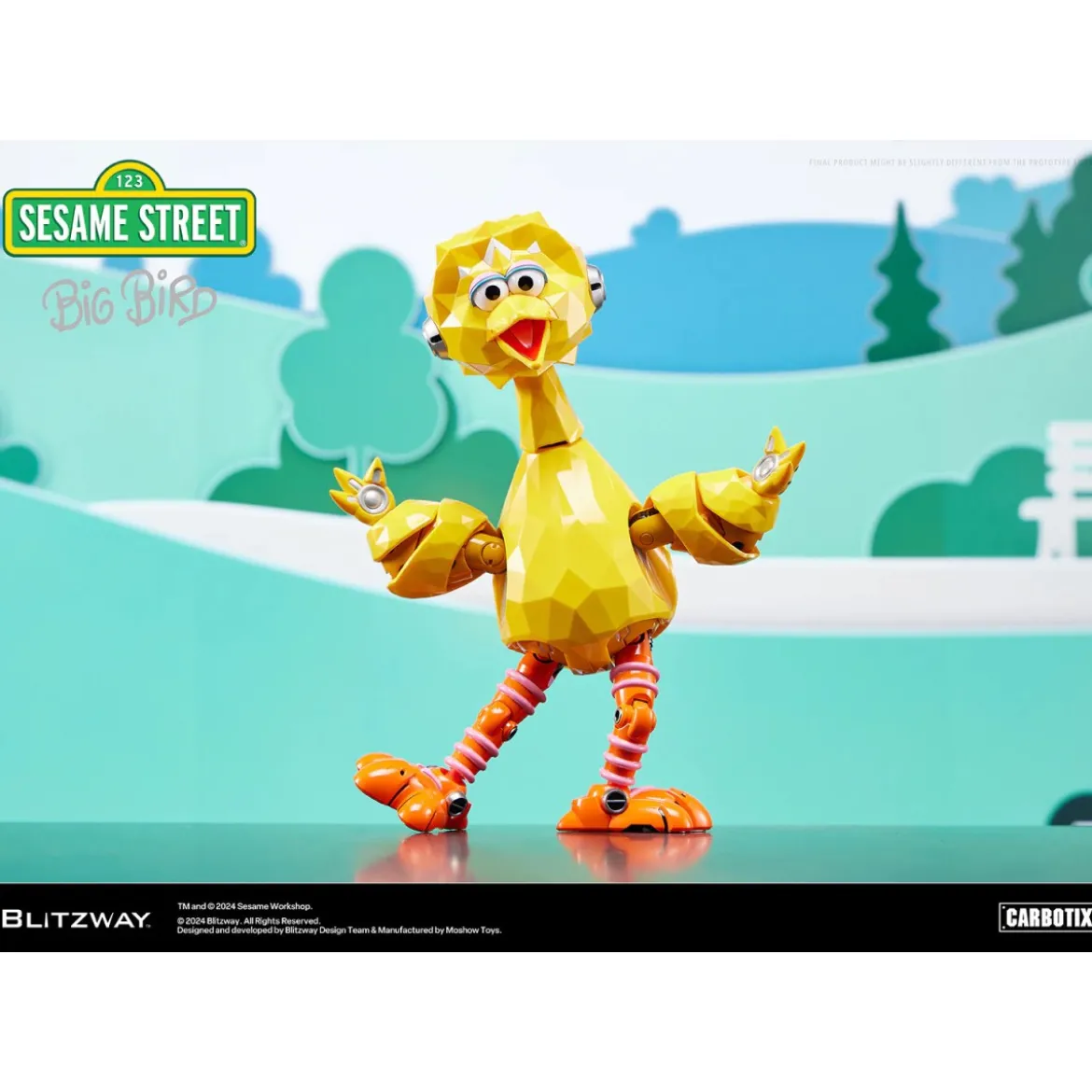Blitzway Carbotix - Sesame Street BIG BIRD