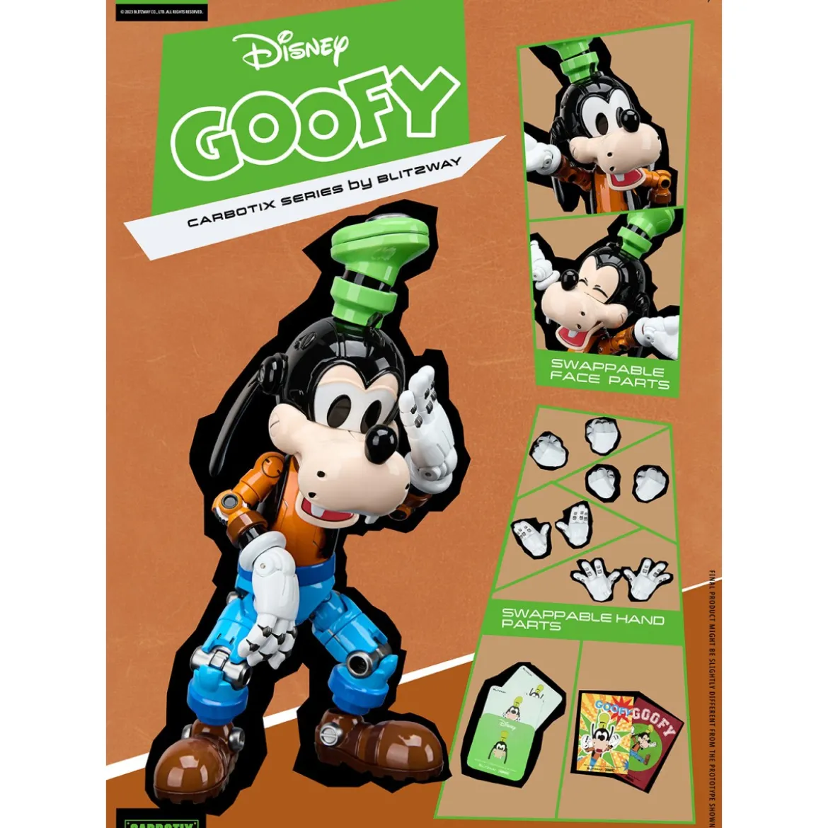 Blitzway - Disney - Carbotix Series Goofy - Dingo
