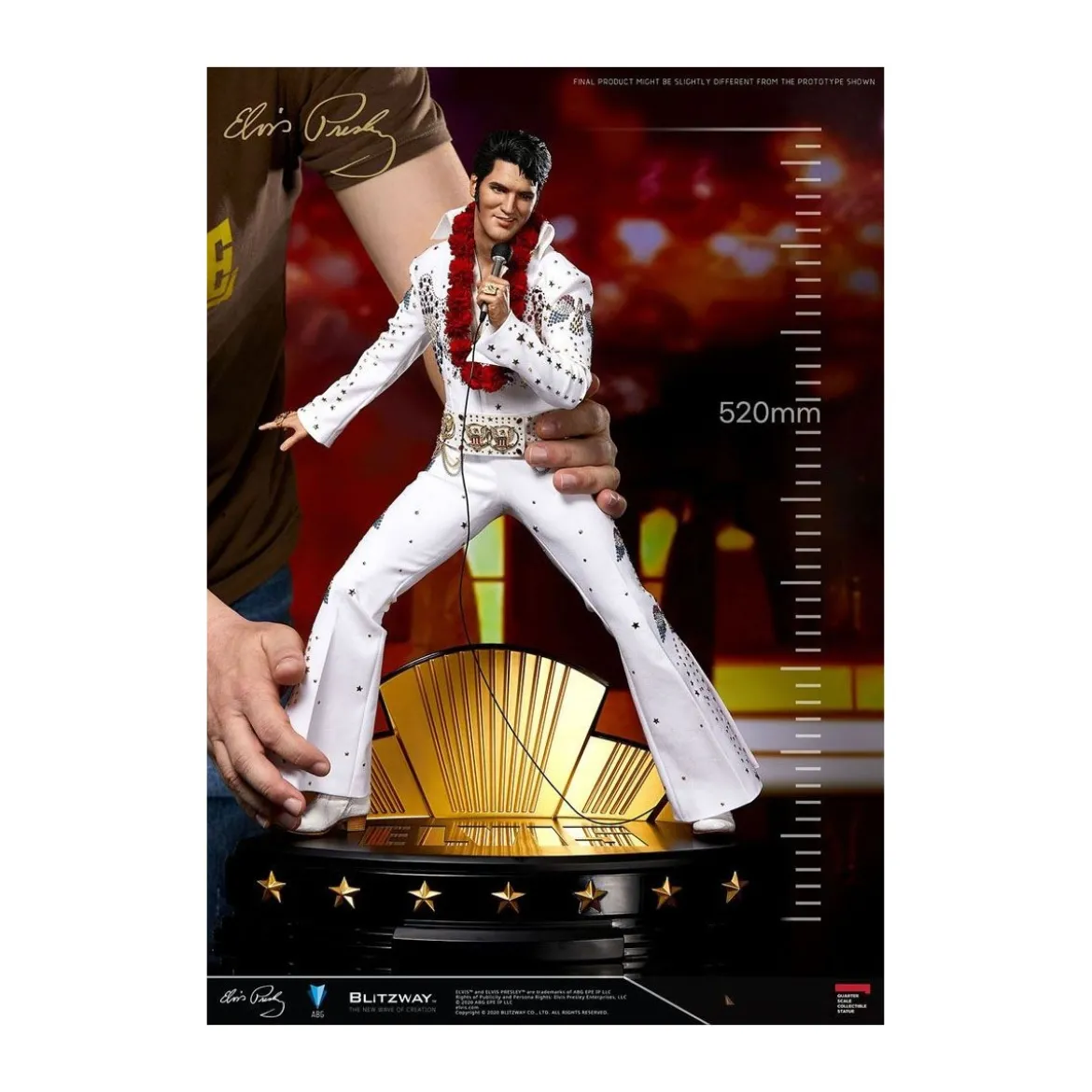 Blitzway - Elvis Aaron Presley 1/4 - Hybrid Superb Scale