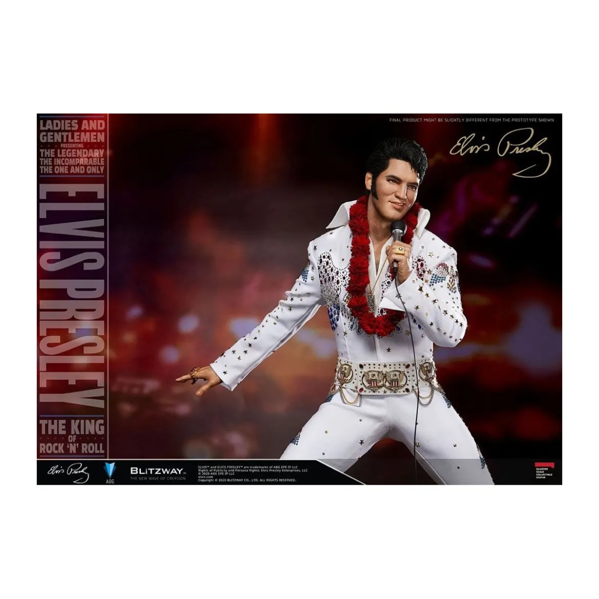 Blitzway - Elvis Aaron Presley 1/4 - Hybrid Superb Scale