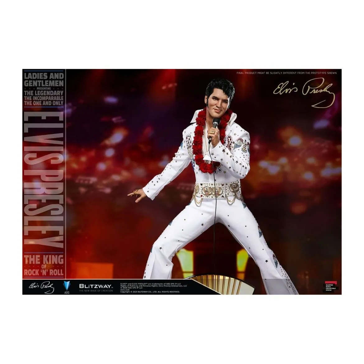 Blitzway - Elvis Aaron Presley 1/4 - Hybrid Superb Scale