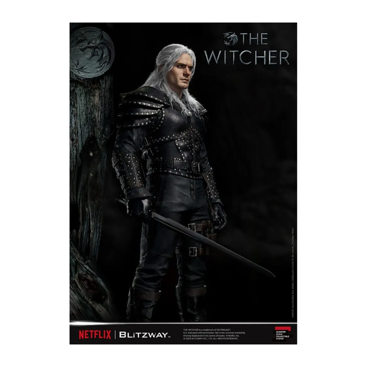Blitzway - Geralt of Rivia 1/4 Statue Superb Scale - The Witcher
