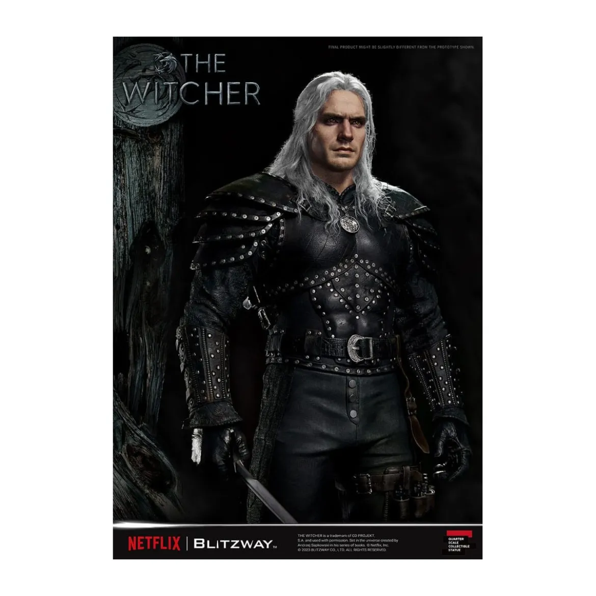 Blitzway - Geralt of Rivia 1/4 Statue Superb Scale - The Witcher