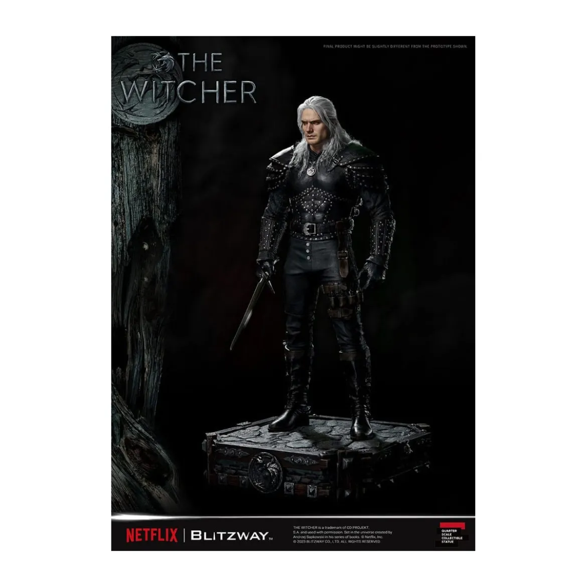 Blitzway - Geralt of Rivia 1/4 Statue Superb Scale - The Witcher
