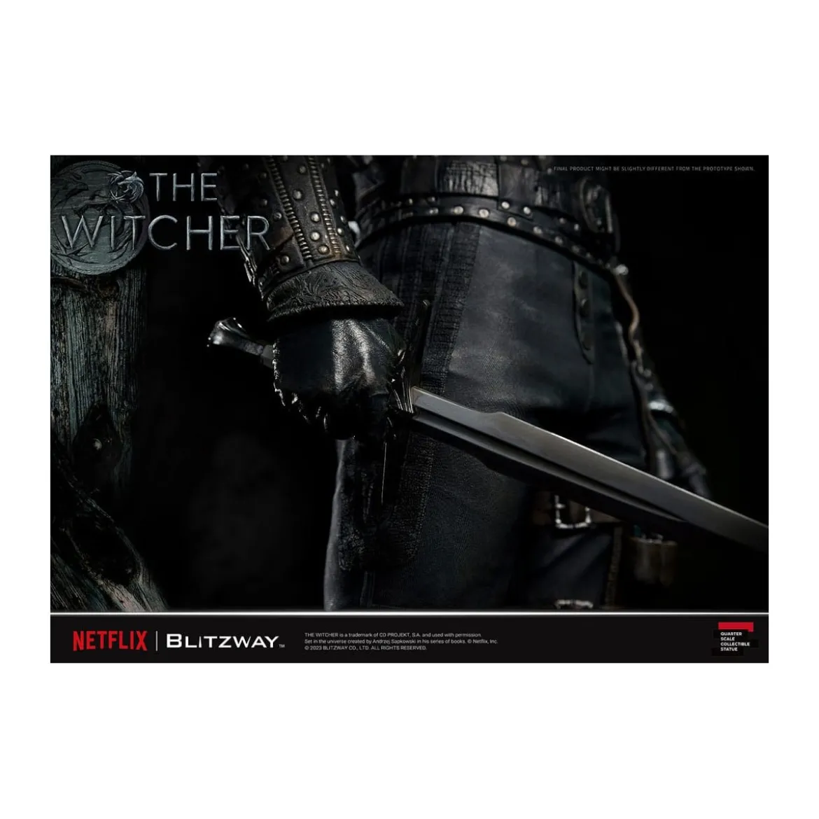 Blitzway - Geralt of Rivia 1/4 Statue Superb Scale - The Witcher