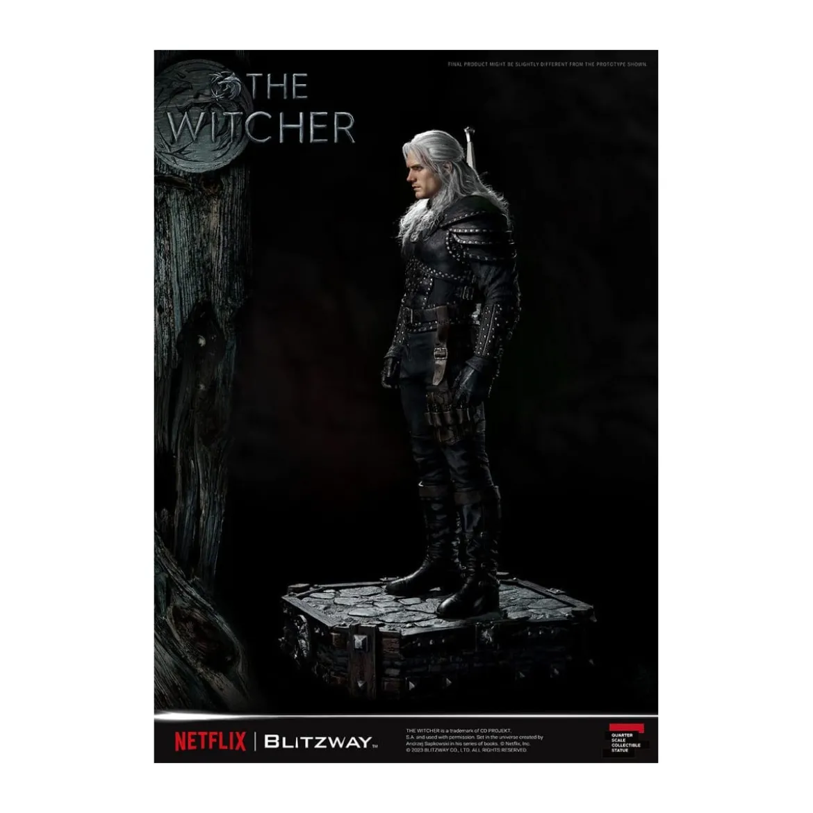 Blitzway - Geralt of Rivia 1/4 Statue Superb Scale - The Witcher