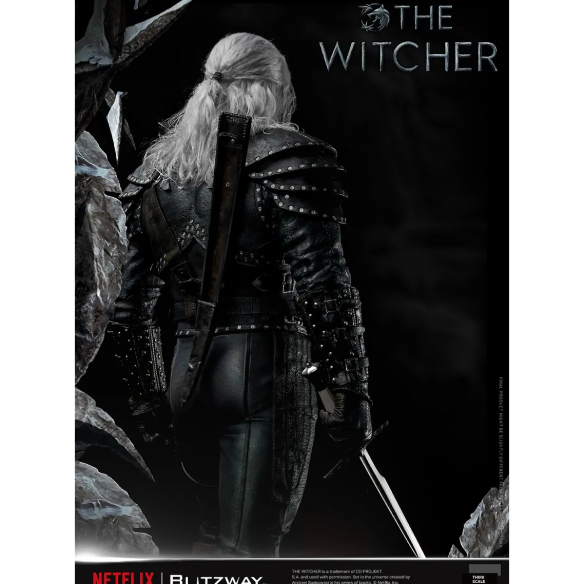 Blitzway - Geralt of Rivia 1/3 Statue Infinite Scale - The Witcher