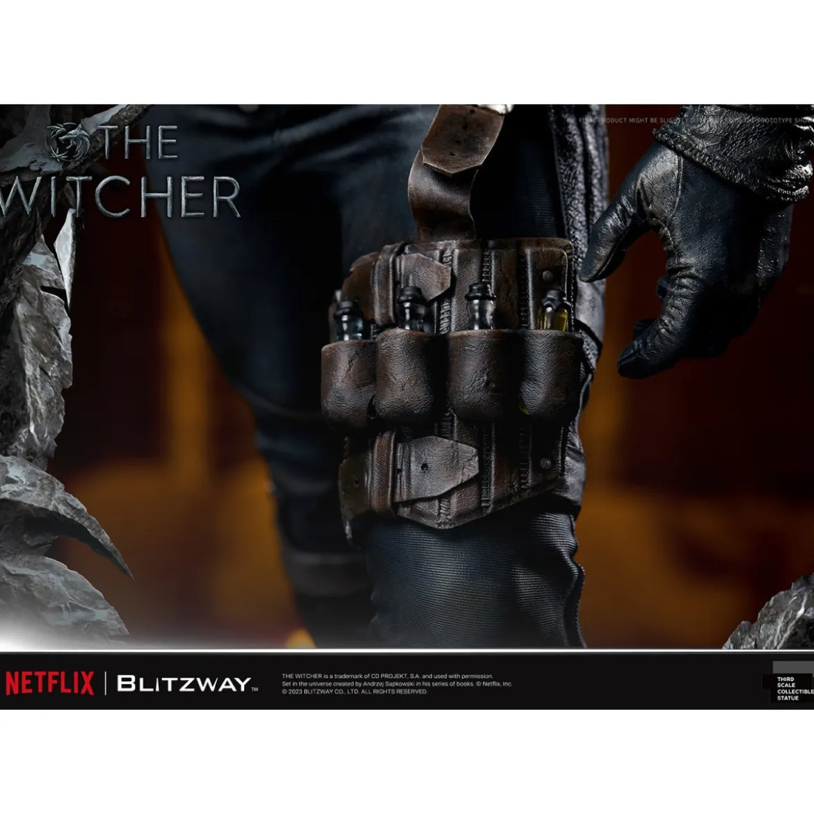 Blitzway - Geralt of Rivia 1/3 Statue Infinite Scale - The Witcher