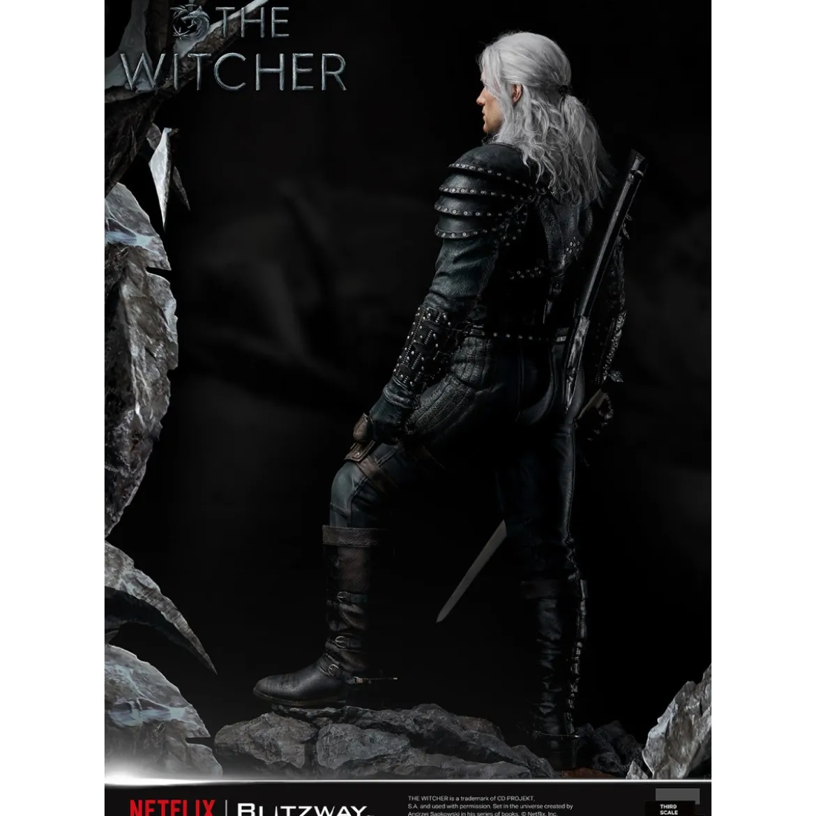 Blitzway - Geralt of Rivia 1/3 Statue Infinite Scale - The Witcher