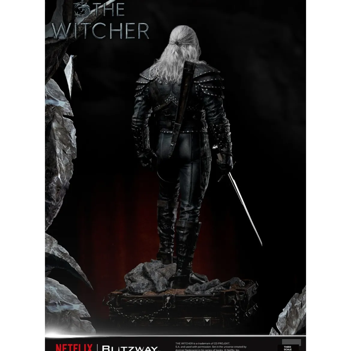 Blitzway - Geralt of Rivia 1/3 Statue Infinite Scale - The Witcher