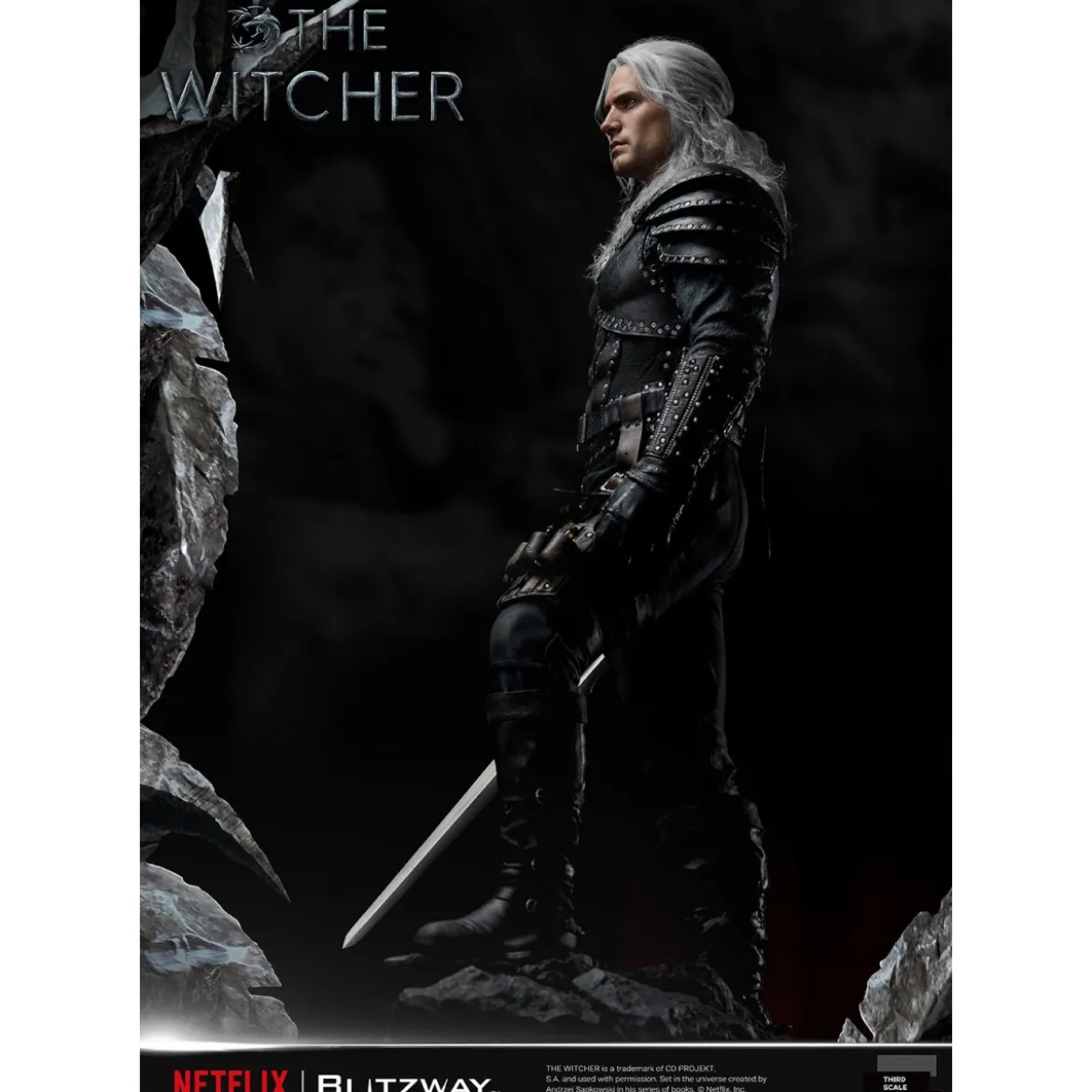 Blitzway - Geralt of Rivia 1/3 Statue Infinite Scale - The Witcher
