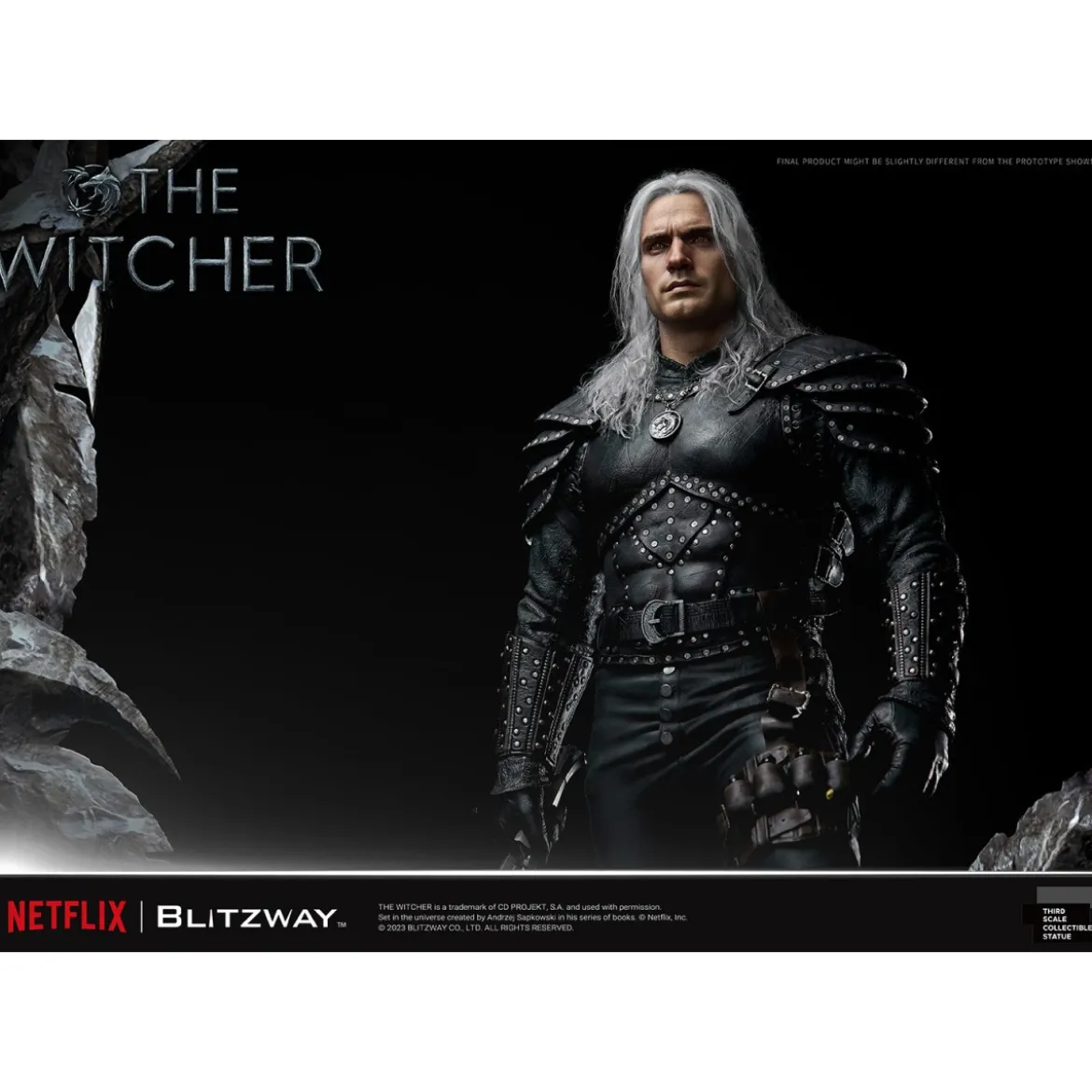 Blitzway - Geralt of Rivia 1/3 Statue Infinite Scale - The Witcher