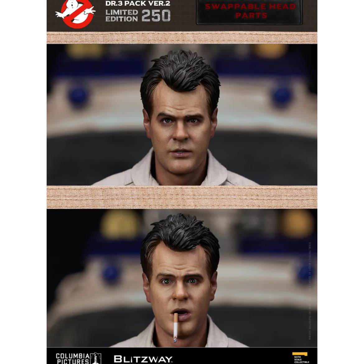 Blitzway - Ghostbusters Dr. 3 Pack ver.2 1/6 - Pack de 3 figurines