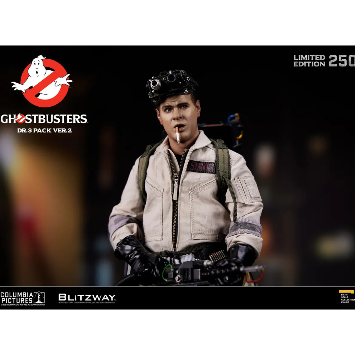 Blitzway - Ghostbusters Dr. 3 Pack ver.2 1/6 - Pack de 3 figurines