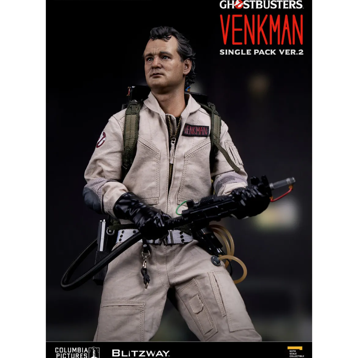 Blitzway - Ghostbusters Dr. Peter Venkman Single Pack ver.2 1/6