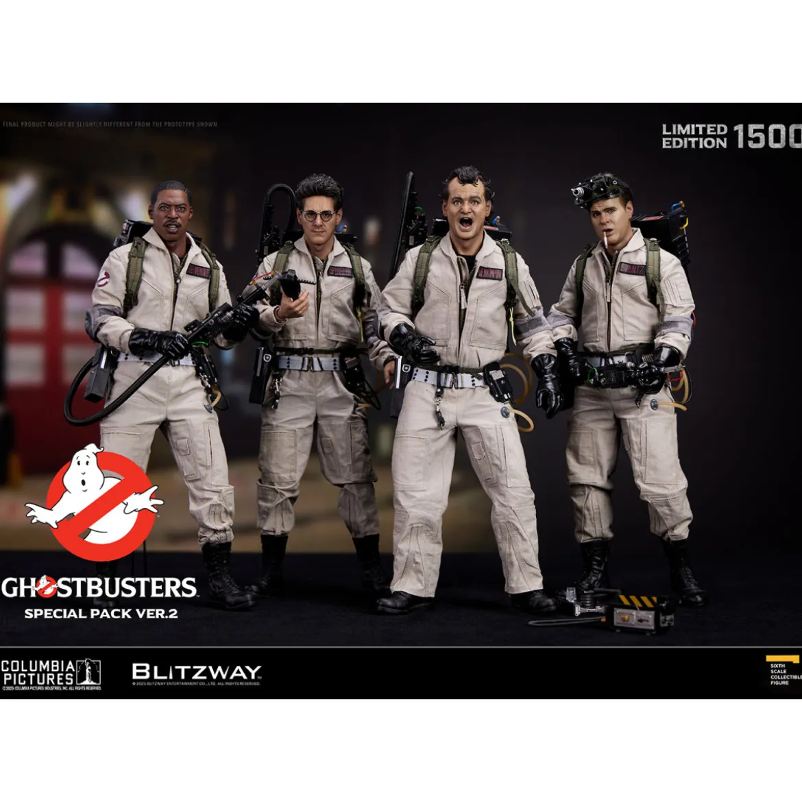 Blitzway - Ghostbusters Special Pack ver.2 1/6 - Pack de 4 figurines