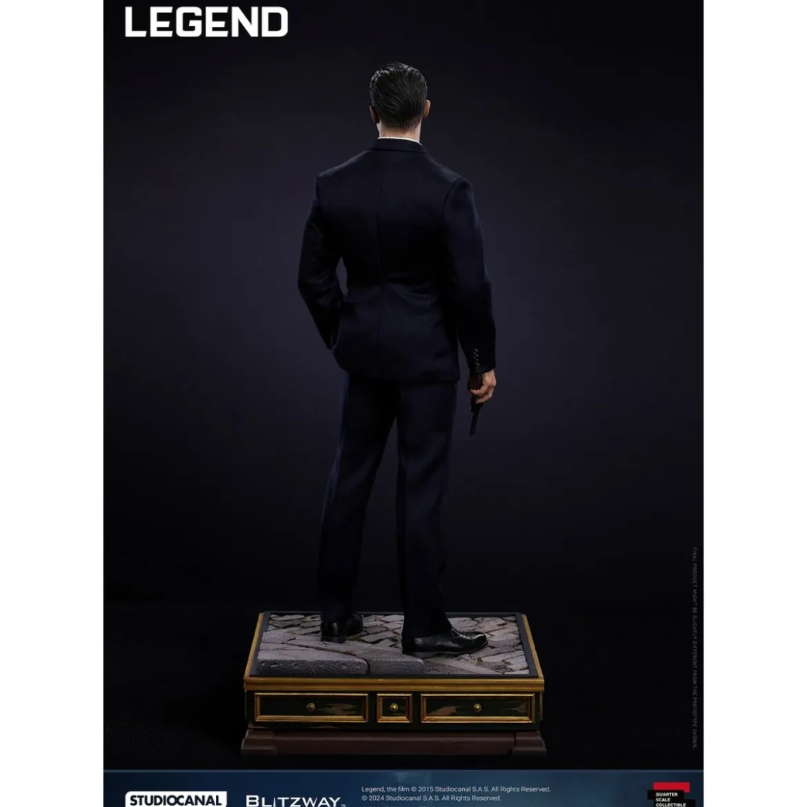 Blitzway Statue 1/4 Reginald Reggie Kray