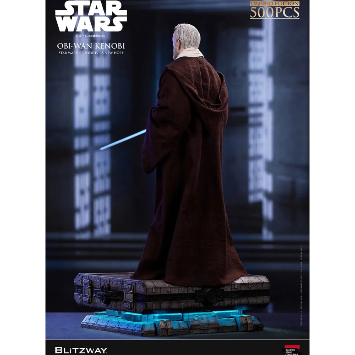 Blitzway Superb Scale Statue - Obi-Wan Kenobi 1/4 - Star Wars Episode IV
