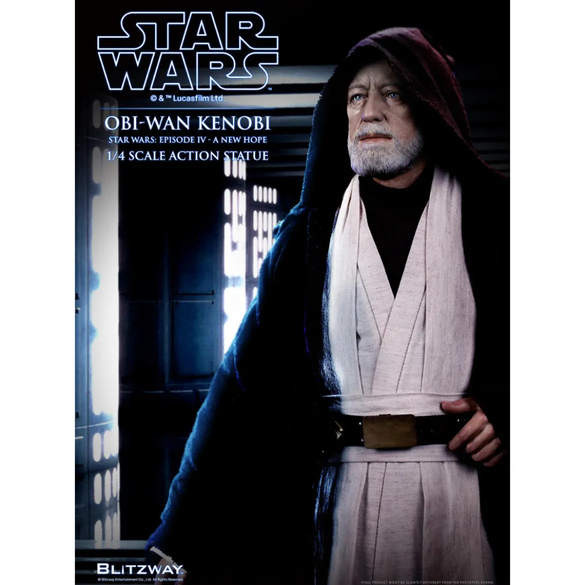 Blitzway Superb Scale Statue - Obi-Wan Kenobi 1/4 - Star Wars Episode IV