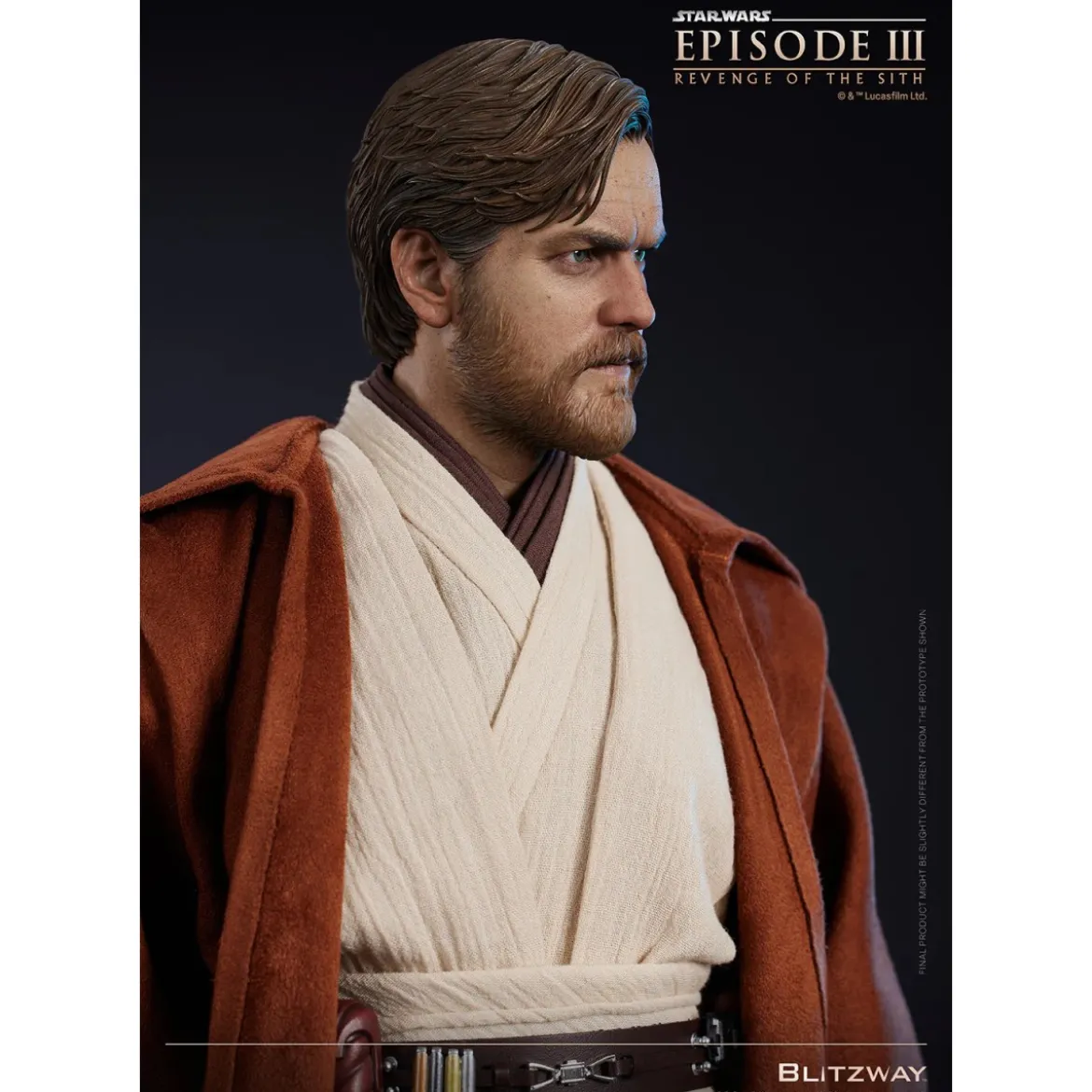 Blitzway Superb Scale Statue - Obi-Wan Kenobi Standard Version 1/4 - Star Wars Episode III