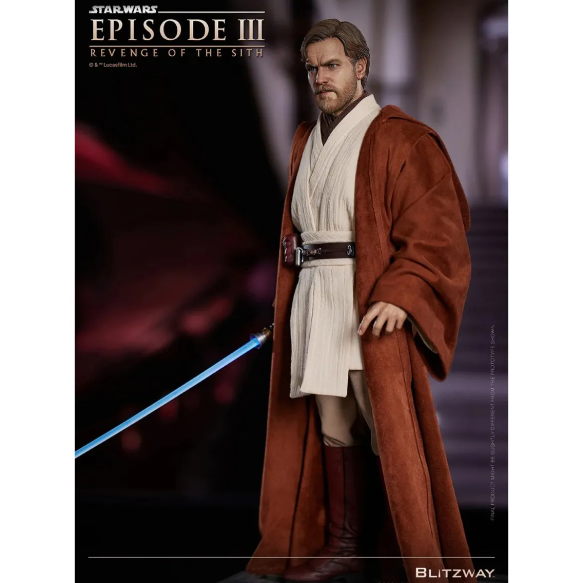 Blitzway Superb Scale Statue - Obi-Wan Kenobi Standard Version 1/4 - Star Wars Episode III