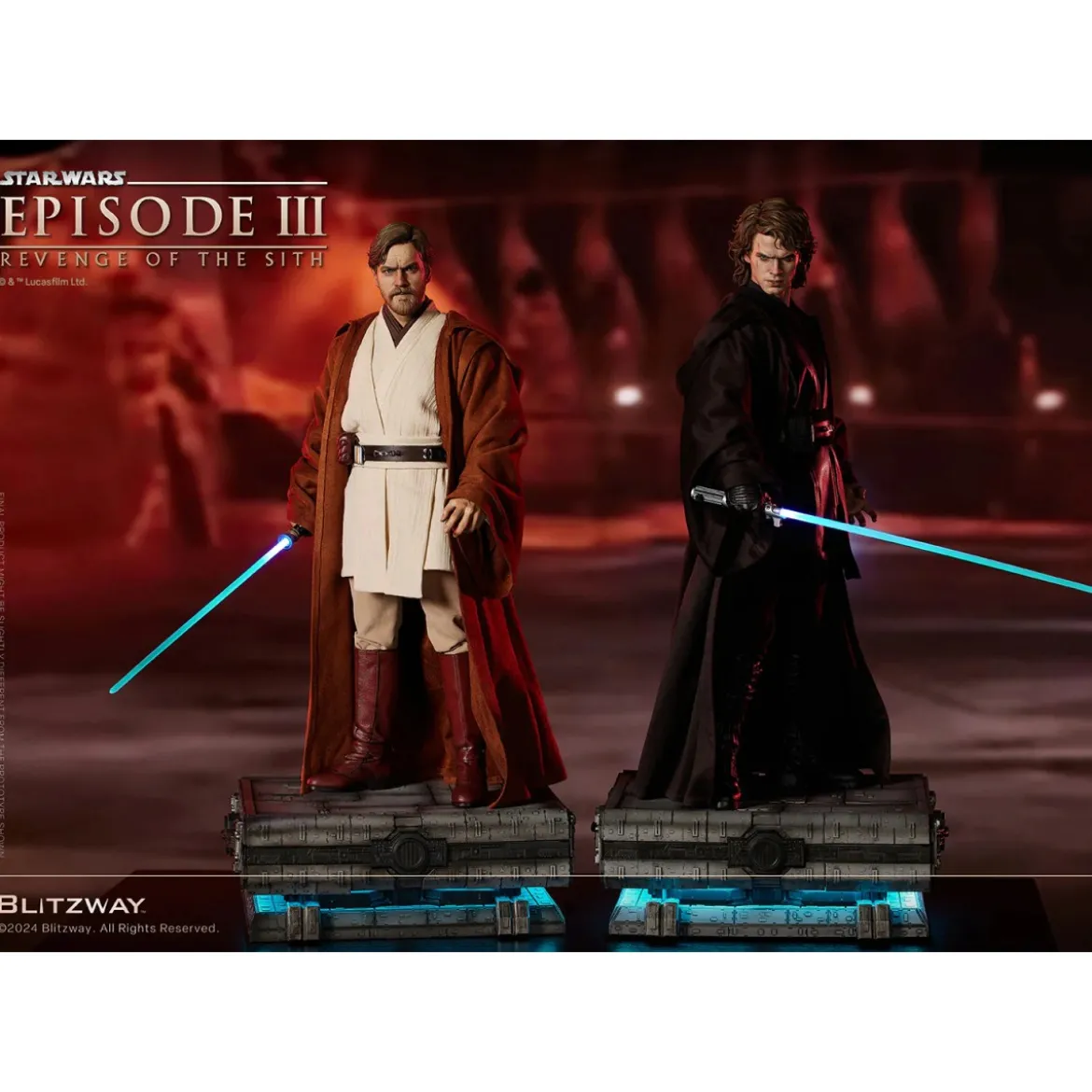 Blitzway Superb Scale Statue - Obi-Wan Kenobi Standard Version 1/4 - Star Wars Episode III