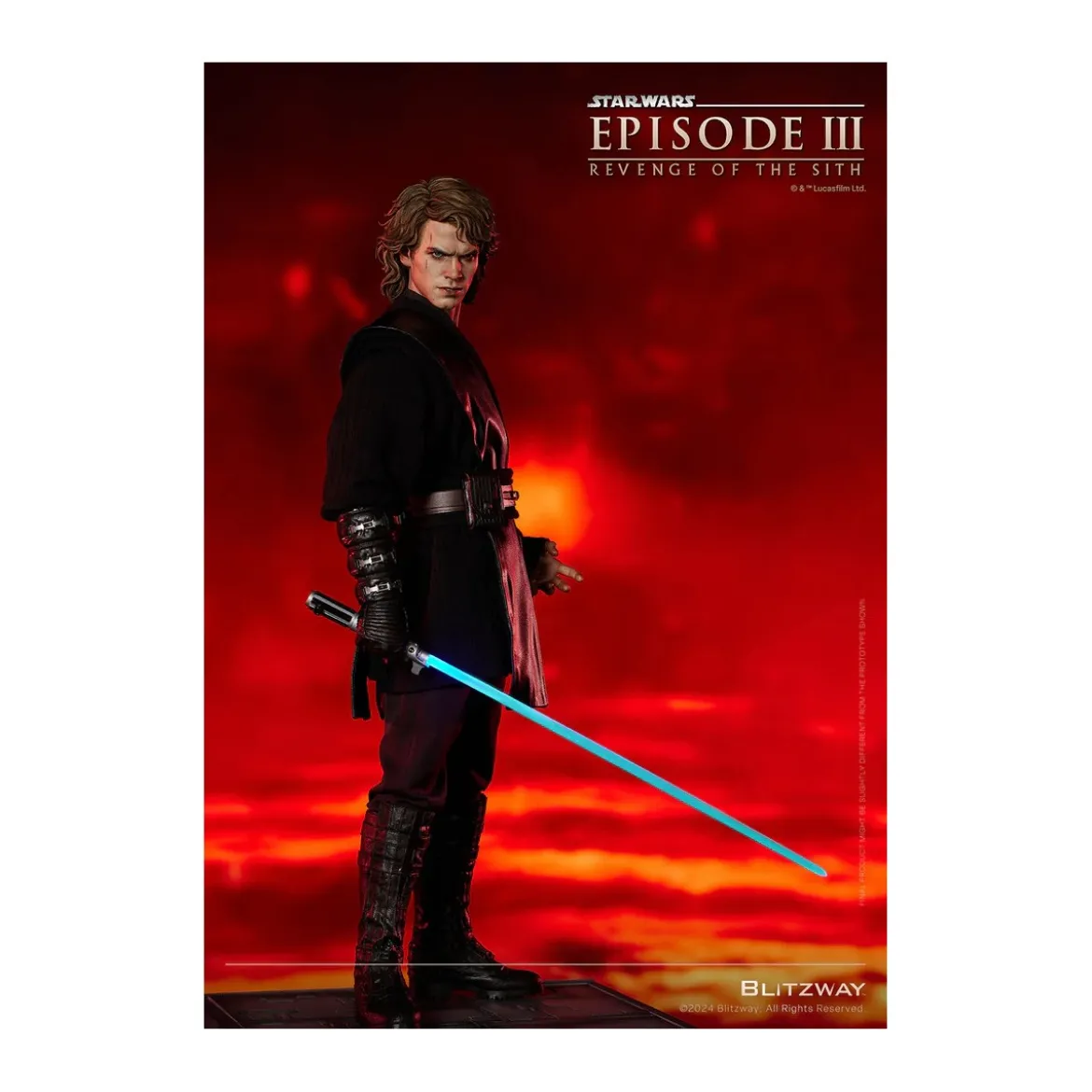 Blitzway Superb Scale Statue - Anakin Skywalker Standard Version 1/4 - Star Wars Episode III