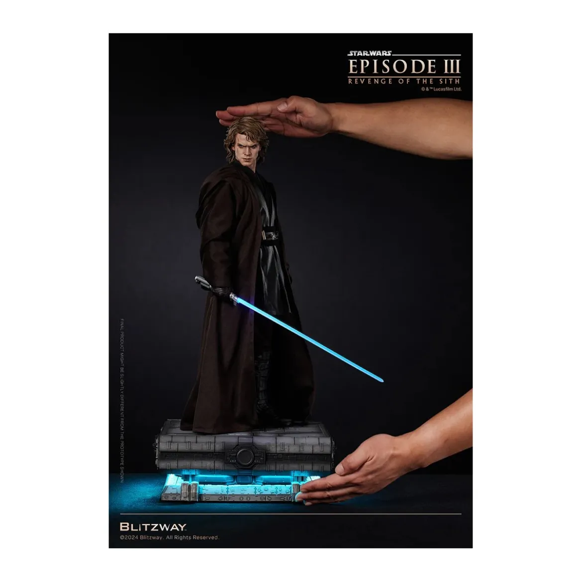Blitzway Superb Scale Statue - Anakin Skywalker Standard Version 1/4 - Star Wars Episode III