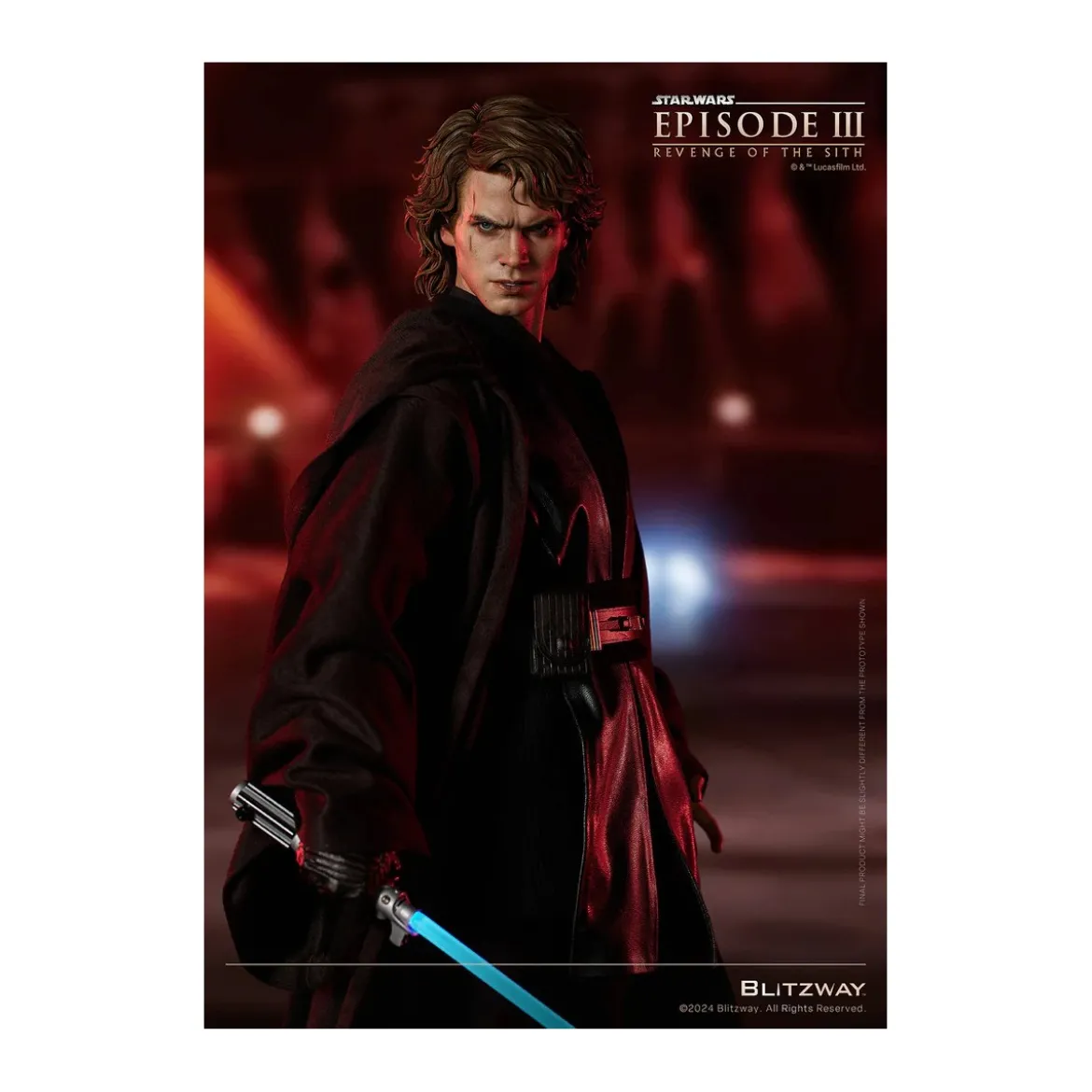 Blitzway Superb Scale Statue - Anakin Skywalker Standard Version 1/4 - Star Wars Episode III