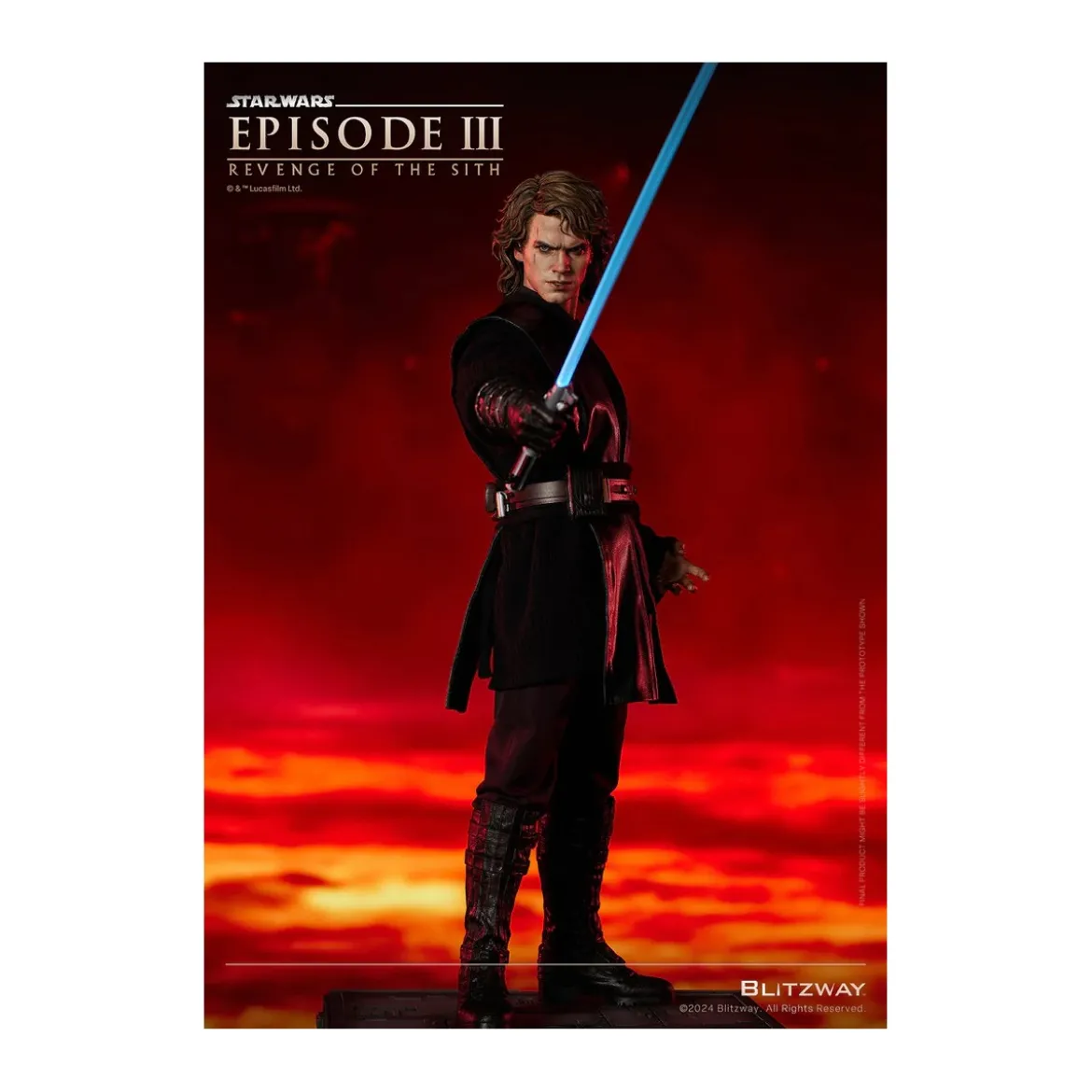 Blitzway Superb Scale Statue - Anakin Skywalker Standard Version 1/4 - Star Wars Episode III