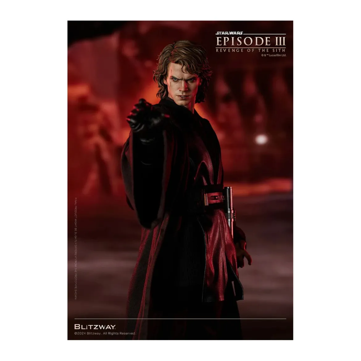 Blitzway Superb Scale Statue - Anakin Skywalker Standard Version 1/4 - Star Wars Episode III