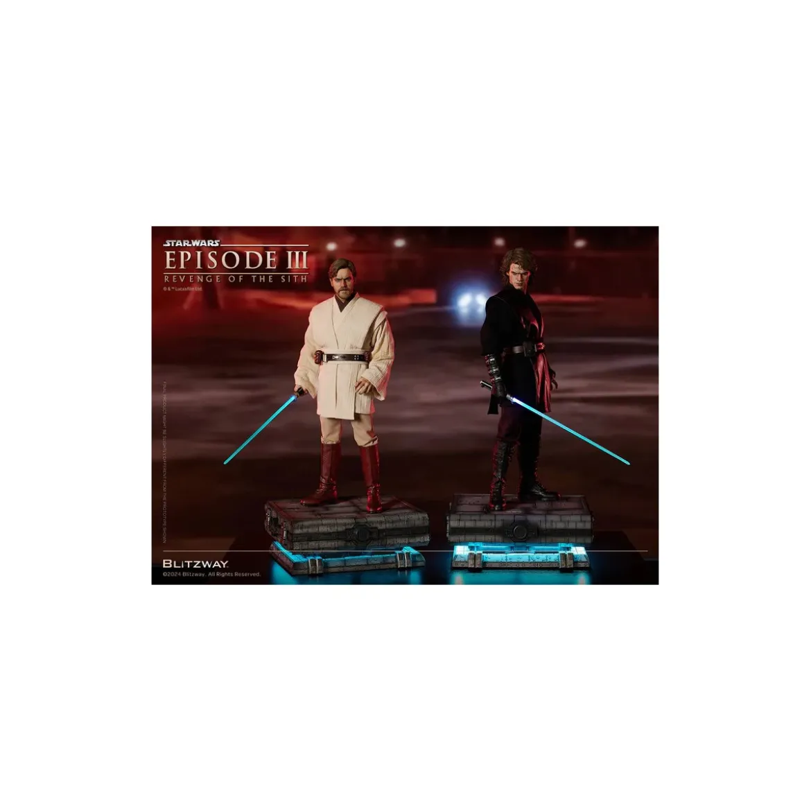 Blitzway Superb Scale Statue - Anakin Skywalker Standard Version 1/4 - Star Wars Episode III