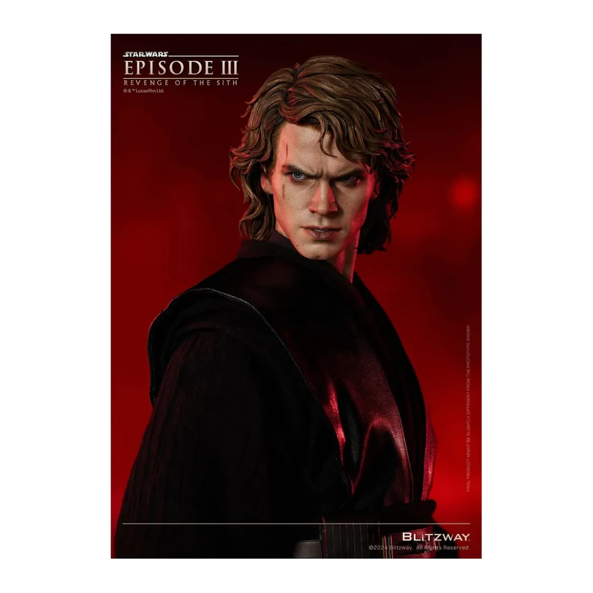 Blitzway Superb Scale Statue - Anakin Skywalker Standard Version 1/4 - Star Wars Episode III