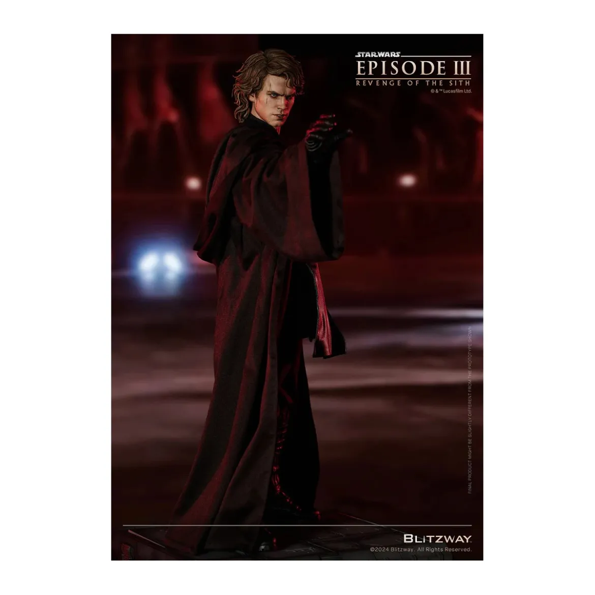 Blitzway Superb Scale Statue - Anakin Skywalker Standard Version 1/4 - Star Wars Episode III