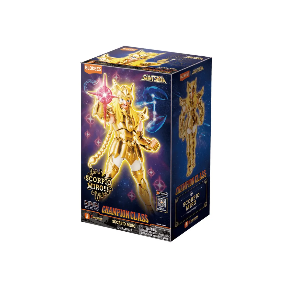 Blokees Saint Seiya - Champion Class Scorpio Milo - Milo du Scorpion